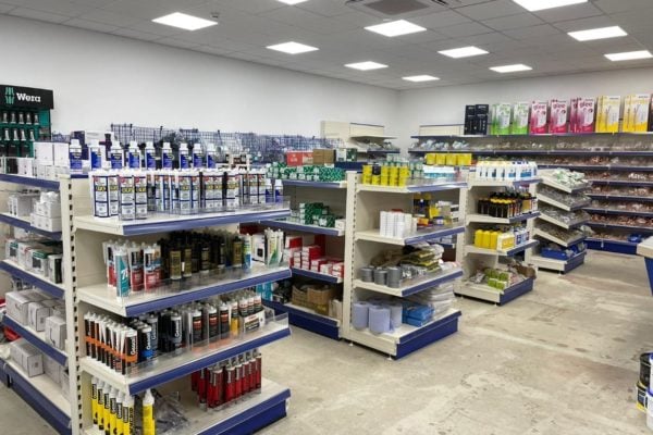 Turnbull Sleaford Plumbing supplies in branch