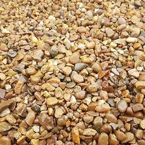 pea gravel for instant garden landscaping