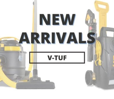 V-TUF V3 Pressure Washer and V-Tuf Mini HSV Dust Extraction Vacuum