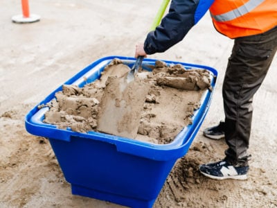 Turnbull QuickMix in a Big Blue Tub