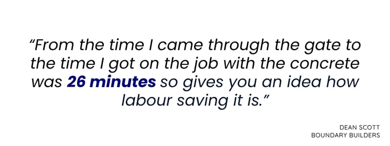 Turnbull customer shares their experience of QuickMix