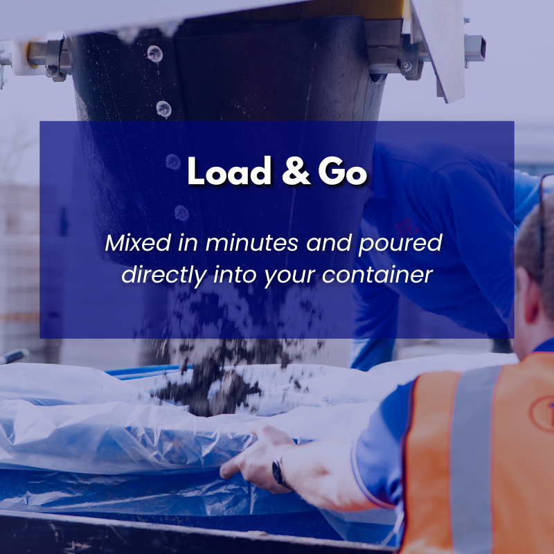 QuickMix Dispensing into Lined Tub