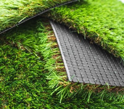 Artificial grass with latex backing