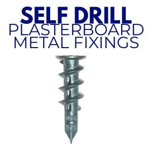 Self Drill Plasterboard Metal Fixings