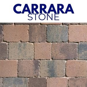 Sorrento Carrara Stone Driveway Paving