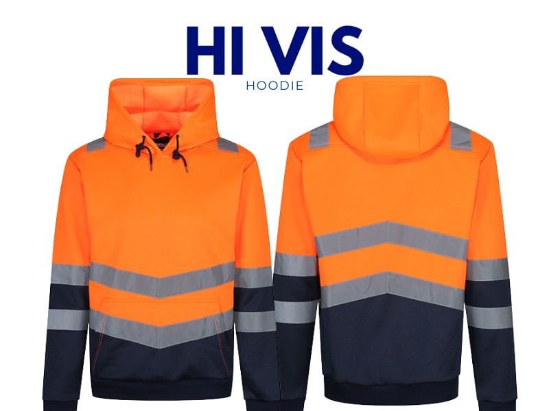 regatta-pro-hi-vis-hoodie-TRF663-18860 Regatta Pro Hi Vis Hoodie TRF663 18860