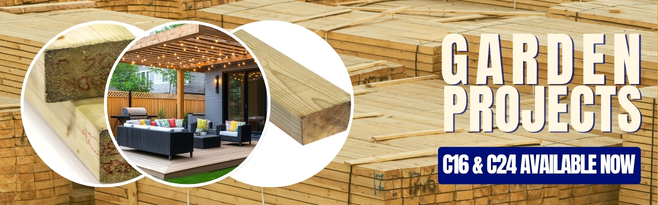 C16 and C24 pressure treated timber free delivery