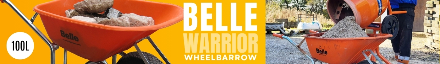 Belle warrior wheelbarrow 100L