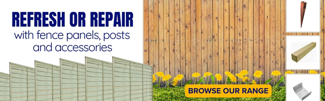 Buy your 6ft fence panels, 6ft x 6ft fence panels and fencing accessories with free local delivery in Sleaford, Horncastle, Boston, Spalding, Newark and Brigg at Turnbull