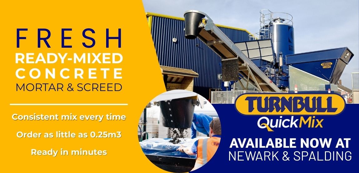 Turnbull QuickMix automated dispenser of ready-mixed concrete, mortar and screed