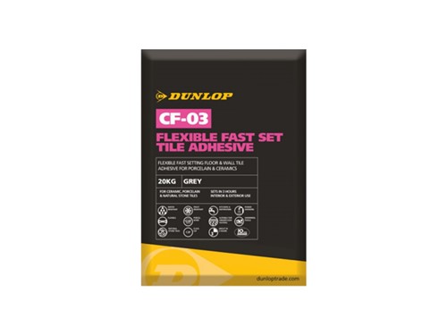 Fast Set Floor & Wall Tile Adhesive White 20kg