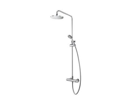 Cool Touch Round Shower Column (inc Fixings) Chrome