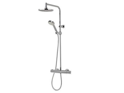 Aqualisa Midas 110 Column Mixer Shower with Fixed Drencher