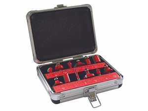 DART 12 Piece 1/4 Inch Router Cutter Set