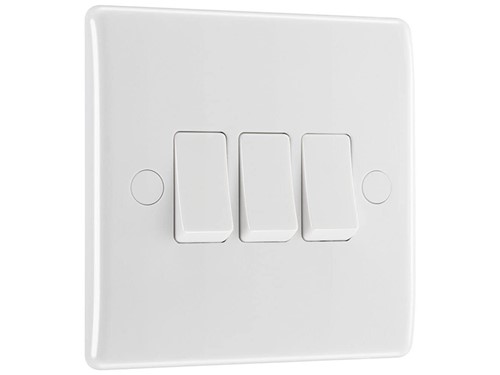 10A 3 Gang 2 Way Switch