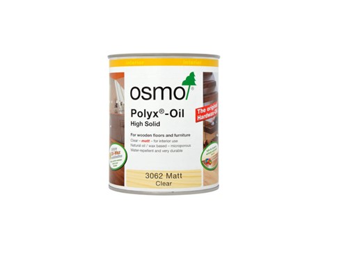 Osmo Polyx Oil Original Hardwax Oil Clear Matt - 750ml