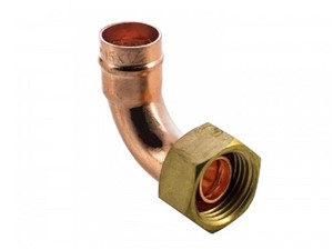 Solder Ring Bent Tap Connector 15mm x 1/2in