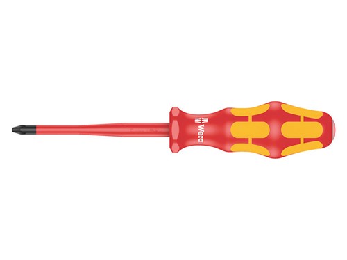 Wera Kraftform 162 iS VDE Insulated Slimline Screwdriver PH2x100mm