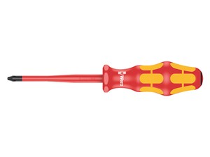 Wera Kraftform 165 VDE Insulated Slimline Screwdriver PZ2x100mm