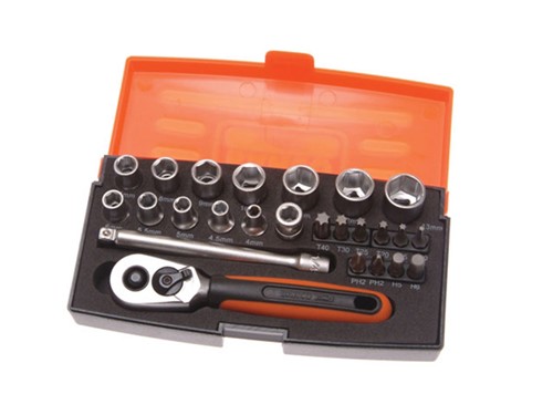 Bahco Socket Set 25pc BAHSL25