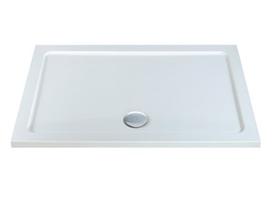 Rectangle Low Profile Shower Tray inc Waste