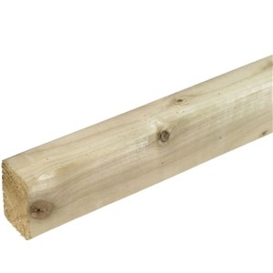 Ungraded KD Eased Carcassing Green Treated PTL - 22x100x4800mm