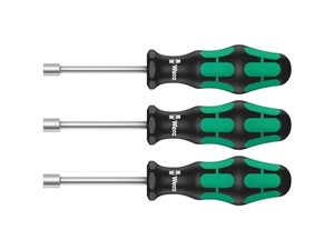 Wera Kraftform Sanitary Nutdriver Set 395 3 Piece