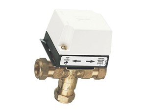 Danfoss HS 3 Port Motorised Valve 22mm