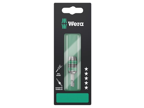 Wera 887/4 Rapidaptor Universal Bit Holder with Ring Magnet