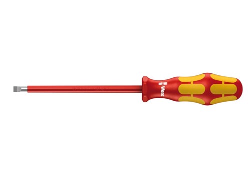 Wera 160i VDE Insulated Screwdriver Slotted 0.5x3.0x100mm