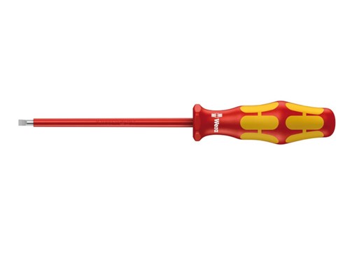 Wera 160i VDE Insulated Screwdriver Slotted 0.6x3.5x100mm