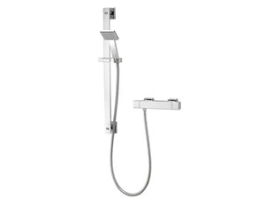 Cool Touch Square Bar Shower Valve (inc Fixings) Chrome
