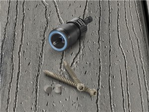 Trex Starborn Pro-Plug Composite Deck Screw [Island Mist]