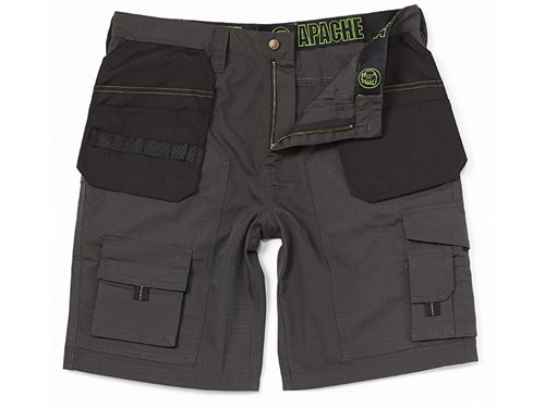 Apache Work Shorts Holster Pocket Black