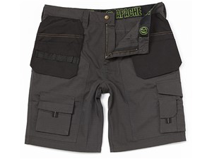 Apache Work Shorts Holster Pocket Black Size 40