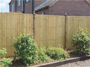 Feather Edge Fence Panel 6ft x 6ft - 1.8m x 1.8m