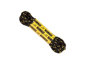 DeWalt Boot Laces - Black/Yellow 150cm One Pair