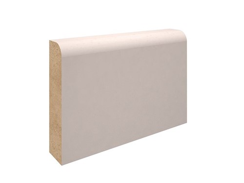 Pencil Round Primed MDF Skirting Board 18mm x 68mm x 4.4m