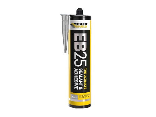 Everbuild EB25 Sealant and Adhesive 300ml - Grey