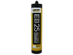 Everbuild EB25 Sealant and Adhesive 300ml - White