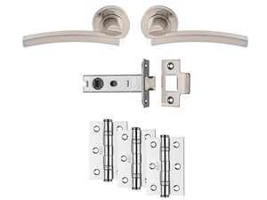 Carlisle Brass Tavira Ultimate Door Pack - Nickel