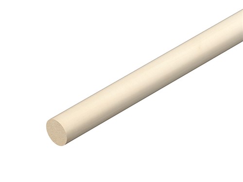 Light Hardwood Dowel 9mm x 2.4m