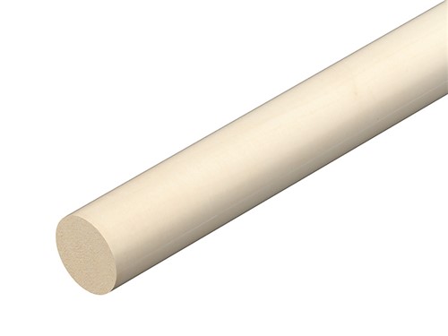 Light Hardwood Dowel 15mm x 2.4m