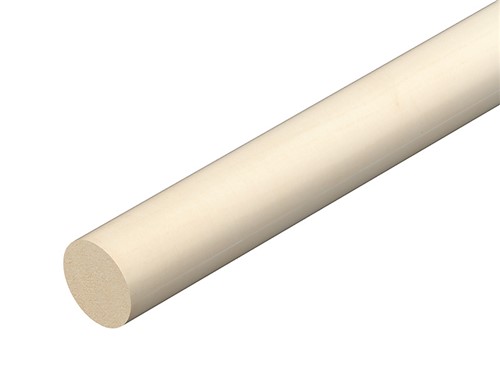 Light Hardwood Dowel 21mm x 2.4m