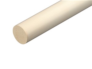 Light Hardwood Dowel 25mm x 2.4m