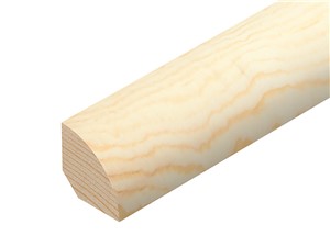 Pine Quadrant 15mm x 15mm x 2.4m