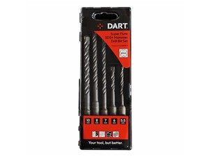 DART 5 Piece SDS+ Hammer Drill Bit Set