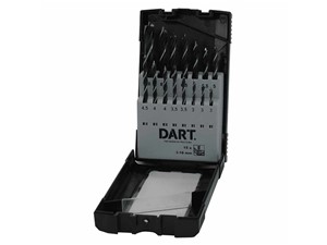 DART 15 Piece Brad Point Wood Drill Bit Set