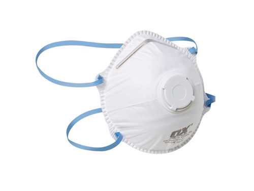 Ox Tools S212 FFP2V NR Moulded Cup Respirator w/Valve