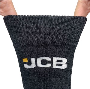 JCB Boot Socks - 3 Pack Size 6 - 11
